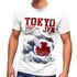 Herren T-Shirt Tokyo Japan Style Fuji Welle Big Wafe Fashion Streetstyle Neverless®preview