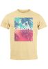 Herren T-Shirt Top California Palmen Sommer Foto Print Aufdruck Abstrakt Fashion Streetstyle Neverless®preview