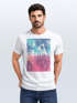 Herren T-Shirt Top California Palmen Sommer Foto Print Aufdruck Abstrakt Fashion Streetstyle Neverless®preview