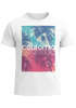 Herren T-Shirt Top California Palmen Sommer Foto Print Aufdruck Abstrakt Fashion Streetstyle Neverless®preview