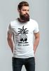 Herren T-Shirt Totenkopf Ananas Bad Karma Sonnenbrille Pineapple Skull Slim Fit Neverless®preview