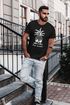 Herren T-Shirt Totenkopf Ananas Bad Karma Sonnenbrille Pineapple Skull Slim Fit Neverless®preview