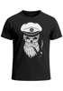 Herren T-Shirt Totenkopf Kapitän Captain Skull Hipster Slim Fit Neverless®preview