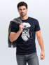 Herren T-Shirt Totenkopf Kapitän Captain Skull Hipster Slim Fit Neverless®preview