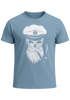 Herren T-Shirt Totenkopf Kapitän Captain Skull Hipster Slim Fit Neverless®preview