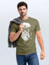 Herren T-Shirt Totenkopf Kapitän Captain Skull Hipster Slim Fit Neverless®preview