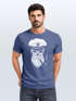 Herren T-Shirt Totenkopf Kapitän Captain Skull Hipster Slim Fit Neverless®preview