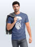 Herren T-Shirt Totenkopf Kapitän Captain Skull Hipster Slim Fit Neverless®preview