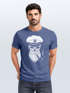 Herren T-Shirt Totenkopf Kapitän Captain Skull Hipster Slim Fit Neverless®preview