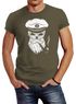 Herren T-Shirt Totenkopf Kapitän Captain Skull Hipster Slim Fit Neverless®preview