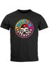 Herren T-Shirt Totenkopf Logo Print Aufdruck Skull Fashion Streetstyle Neverless®preview