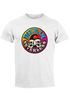 Herren T-Shirt Totenkopf Logo Print Aufdruck Skull Fashion Streetstyle Neverless®preview