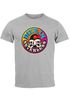 Herren T-Shirt Totenkopf Logo Print Aufdruck Skull Fashion Streetstyle Neverless®preview