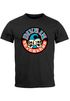 Herren T-Shirt Totenkopf Logo Print Aufdruck Skull Fashion Streetstyle Neverless®preview