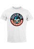 Herren T-Shirt Totenkopf Logo Print Aufdruck Skull Fashion Streetstyle Neverless®preview
