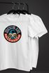 Herren T-Shirt Totenkopf Logo Print Aufdruck Skull Fashion Streetstyle Neverless®preview