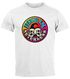 Herren T-Shirt Totenkopf Logo Print Aufdruck Skull Fashion Streetstyle Neverless®preview
