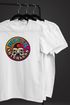 Herren T-Shirt Totenkopf Logo Print Aufdruck Skull Fashion Streetstyle Neverless®preview