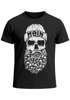 Herren T-Shirt Totenkopf Nordisch Moin Hamburg Dialekt Skull Anker Fashion Streetstyle Neverless®preview