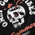 Herren T-Shirt Totenkopf Schrift Only Good Vibes Skull Summer Sommer Retro Vintage Printshirt Fashion Streetstyle Neverless®preview
