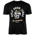 Herren T-Shirt Totenkopf Schrift Only Good Vibes Skull Summer Sommer Retro Vintage Printshirt Fashion Streetstyle Neverless®preview