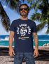 Herren T-Shirt Totenkopf Schrift Only Good Vibes Skull Summer Sommer Retro Vintage Printshirt Fashion Streetstyle Neverless®preview