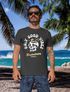 Herren T-Shirt Totenkopf Schrift Only Good Vibes Skull Summer Sommer Retro Vintage Printshirt Fashion Streetstyle Neverless®preview