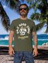 Herren T-Shirt Totenkopf Schrift Only Good Vibes Skull Summer Sommer Retro Vintage Printshirt Fashion Streetstyle Neverless®preview