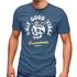 Herren T-Shirt Totenkopf Schrift Only Good Vibes Skull Summer Sommer Retro Vintage Printshirt Fashion Streetstyle Neverless®preview