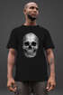 Herren T-Shirt Totenkopf Skull Totenschädel Aufdruck Print Motiv Fashion Streetstyle Neverless®preview