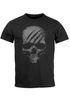 Herren T-Shirt Totenkopf Skull Totenschädel Skelett Print Aufdruck Fashion Streetstyle Neverless®preview