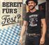 Herren T-Shirt Tracht Hirsch auf der Pirsch Fun-Shirt Spruch lustig Printshirt Aufdruck Wild Tier Sonnenbrille Moonworks®preview