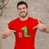 Herren T-Shirt Tree Rex Weihnachten Spruch lustig Dino Dinosaurier Tyrannosaurus XMAS Outfit Männer Moonworks®preview