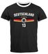 Herren T-Shirt Trikot EM 2024 Frontprint und Backprint personalisiert mit Name Deutschlandshirt Moonworks®preview