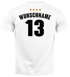 Herren T-Shirt Trikot WM 2026 Deutschland Frontprint und Backprint personalisiert mit Name Fanshirt Moonworks®preview
