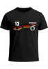 Herren T-Shirt Trikot WM Fußball-Sommer 2026 Deutschland Frontprint und Backprint personalisiert mit Name Fanshirt Moonworks®preview