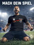 Herren T-Shirt Trikot WM Fußball-Sommer 2026 Deutschland Frontprint und Backprint personalisiert mit Name Fanshirt Moonworks®preview