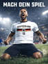 Herren T-Shirt Trikot WM Fußball-Sommer 2026 Frontprint und Backprint personalisiert mit Name Deutschlandshirt Moonworks®preview