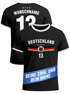 Herren T-Shirt Trikot WM Fußball-Sommer 2026 Frontprint und Backprint personalisiert mit Name Deutschlandshirt Moonworks®preview