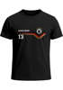 Herren T-Shirt Trikot WM Fußball-Sommer 2026 Motiv auf Vorder- und Rückseite personalisierbar mit Name und Trikotnummer Deutschlandshirt Moonworks®preview