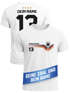 Herren T-Shirt Trikot WM Fußball-Sommer 2026 Motiv auf Vorder- und Rückseite personalisierbar mit Name und Trikotnummer Deutschlandshirt Moonworks®preview