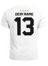 Herren T-Shirt Trikot WM Fußball-Sommer 2026 Motiv auf Vorder- und Rückseite personalisierbar mit Name und Trikotnummer Deutschlandshirt Moonworks®preview