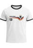 Herren T-Shirt Trikot WM Fußball-Sommer 2026 Motiv personalisierbar mit Name und Trikonummer Retro Deutschlandshirt Moonworks®preview