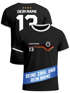 Herren T-Shirt Trikot WM Fußball-Sommer 2026 Motiv personalisierbar mit Name und Trikonummer Retro Deutschlandshirt Moonworks®preview