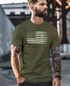 Herren T-Shirt USA Flagge Print Retro Style Männer Fashion Streetstyle Neverless®preview
