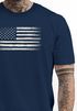 Herren T-Shirt USA Flagge Print Retro Style Männer Fashion Streetstyle Neverless®preview