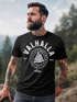 Herren T-Shirt Valhalla Runen Vikings Wikinger Slim Fit Neverless®preview