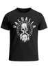 Herren T-Shirt Valhalla Totenkopf Odin Runen Wikinger Fashion Streetstyle Neverless® preview