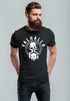 Herren T-Shirt Valhalla Totenkopf Odin Runen Wikinger Fashion Streetstyle Neverless® preview