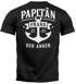 Herren T-Shirt Vatertag Backprint Anker personalisiert mit Name Spruch lustig Geschenkidee  Papa Moonworks®preview